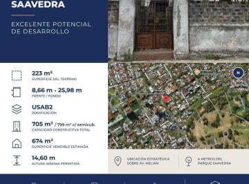 Terreno · 233m² · Venta Terreno en Saavedra