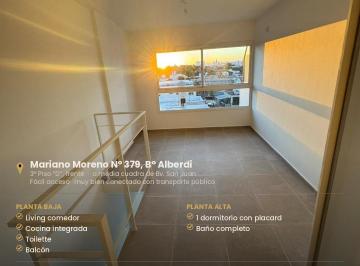 Departamento de 1 ambiente, Córdoba · Alquilo Duplex a Estrenar