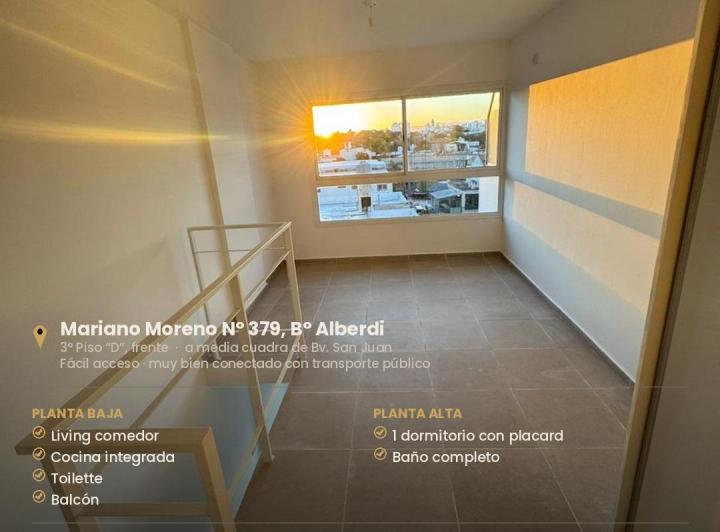 Departamento · 35m² · 1 Ambiente