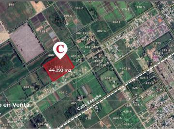 Campo · 44293m² · Campo en Venta. Superficie de 44.293 m². Importante Frente. con Potencial. Zarate