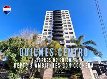 Departamento · 61m² · 3 Ambientes · 1 Cochera · Alquiler Depto 3 Amb con Cochera Quilmes