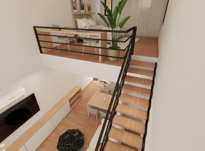 Departamento · 55m² · 2 Ambientes