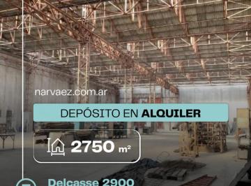 Depósito · 2755m² · Nave Industrial en Alquiler en Tigre