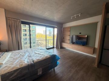 Departamento · 31m² · 1 Ambiente · Monoambiente Amoblado con Balcón y Vista Al Río - Quartier del Bajo