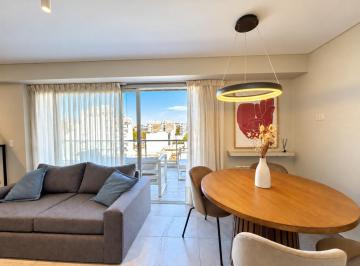 Departamento · 44m² · 4 Ambientes · 1 Cochera · Departamento 1 Dormitorio - Amoblado - Terraza Grande - Barrio General Paz