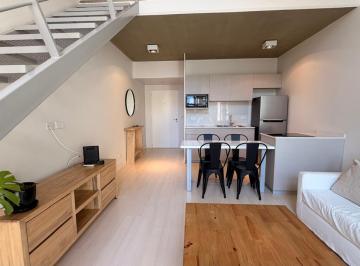 Departamento · 65m² · 2 Ambientes · 1 Cochera · Excelente Departamento con Jardin Amoblado en Ayres Loft