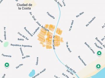 Terreno · 1229m² · Venta Terreno Ciudad de La Costa Ley Vis