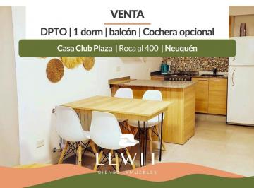 Departamento · 53m² · 2 Ambientes · Venta Departamento Apto Crédito | 1 Dormitorio | Balcón | Cochera Opcional | Casa Club Plaza | Nqn