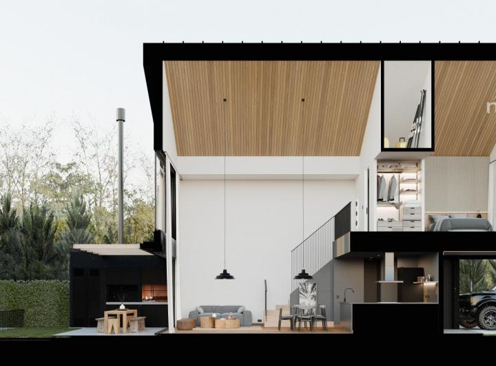 Casa · 60m² · 1 Dormitorio · 1 Cochera