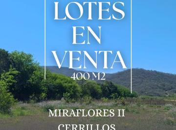 Terreno , Cerrillos · Lotes en Venta. Barrio Miraflores 2, Cerrillos