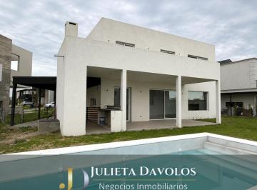 Casa · 162m² · 5 Ambientes · 2 Cocheras · Casa en Venta Puertos del Lago Barrio Riberas Escobar