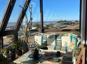 Segundo living en balcón terraza · La Mejor Vista Al Mar Disponible en La Segunda Quincena de Enero