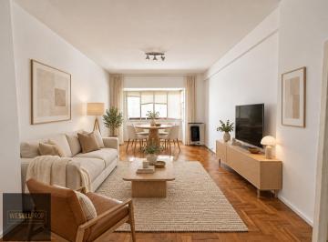 Departamento · 102m² · 3 Ambientes · Venta de Departamento E Ambientes con Dependencia de Servicio en Recoleta