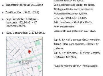 Terreno · 950m² · Gualeguaychu Al 100 Triple Frente Usab 2 Pb 4 Pisos Cocheras