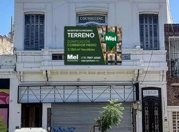 Terreno · 453m² · Excepcional Terreno P/ Desarrollo en Av Córdoba 4444/46/48
