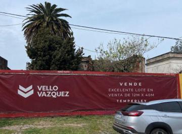 Terreno , Lomas de Zamora · Lote en Temperley