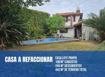 Casa · 198m² · 4 Ambientes · 2 Cocheras · Venta Casa Boulongne 4 Ambientes a Refaccionar