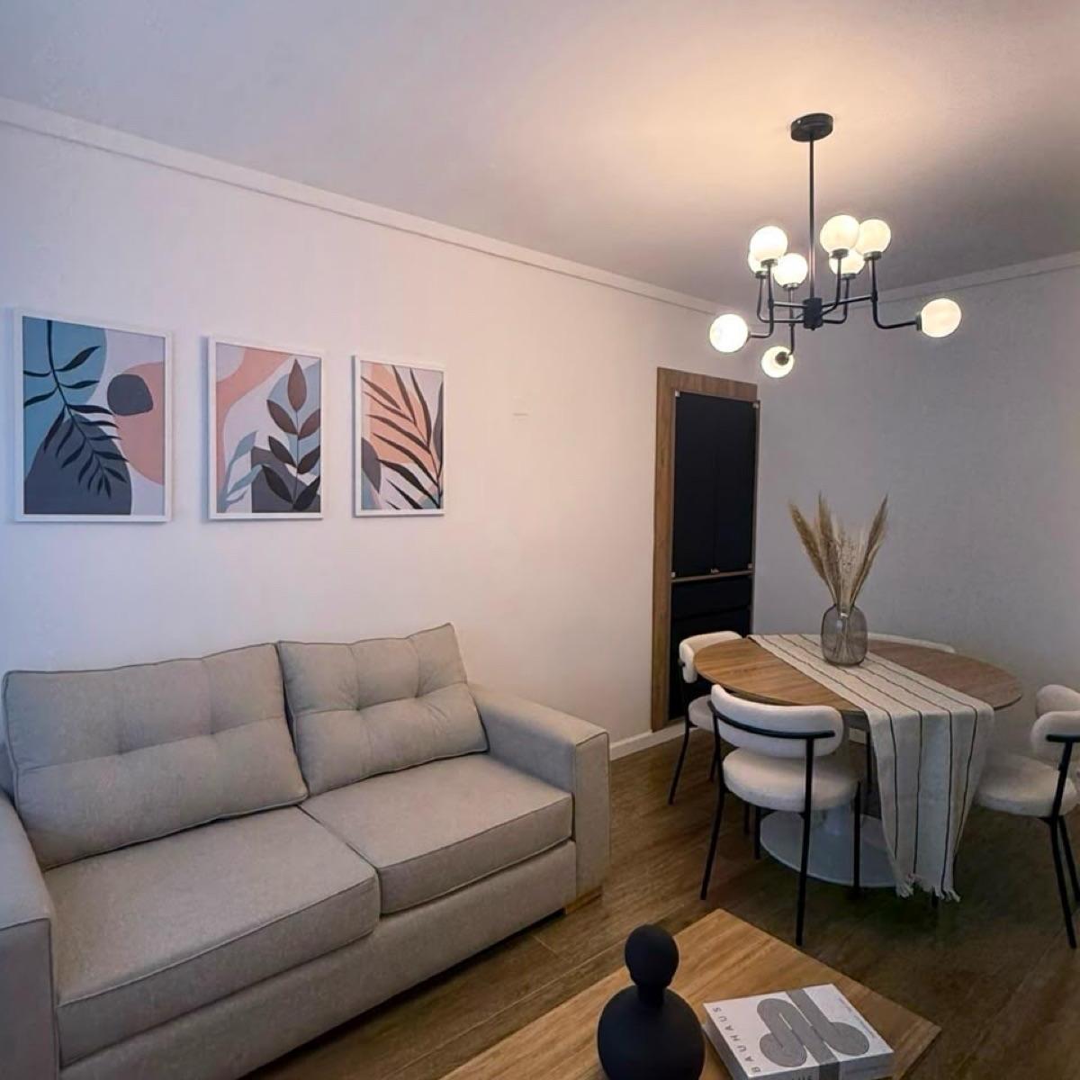 Depto 3 amb, 50m² reciclado a nuevo — Plaza Colón