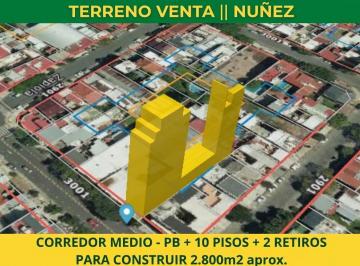 Terreno · 389m² · Terreno en Nuñez