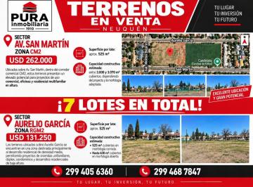 Terreno · 525m² · Terrenos San Martin Esquina Moritan