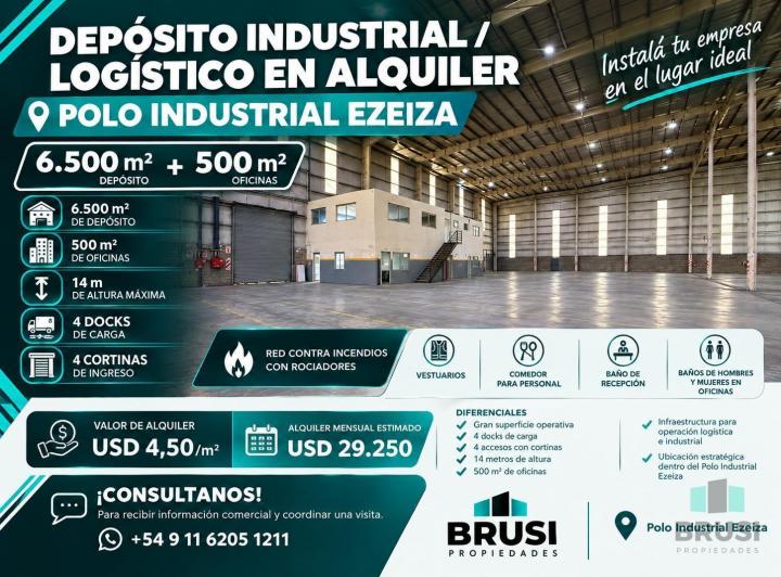 Bodega-Galpón · 6500m²