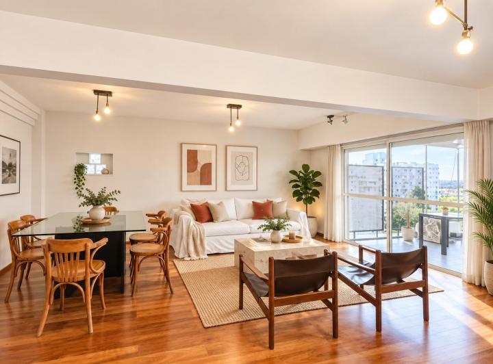 Departamento · 142m² · 6 Ambientes · 1 Cochera