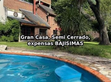 Casa · 146m² · 5 Ambientes · 1 Cochera · Casa en Venta Robles del Monarca Pilar Lote 920 m²