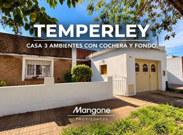 Casa · 150m² · 3 Ambientes · 1 Cochera