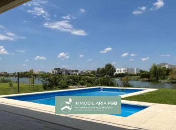 Casa · 220m² · 6 Ambientes · 2 Cocheras · Casa a La Laguna en Alquiler en Barrio Islas | El Cantón | 4 Dorm. | Dep. de Serv | Cochera Cu