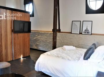 Departamento · 35m² · 1 Ambiente · San Telmo. Moderno Loft con Detalles Clásicos. Alquiler Temporario Sin Garantía.