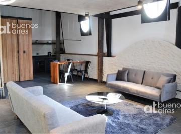Departamento · 70m² · 2 Ambientes · San Telmo. Moderno Loft con Dormitorio en Entrepiso. Alquiler Temporario Sin Garantías.