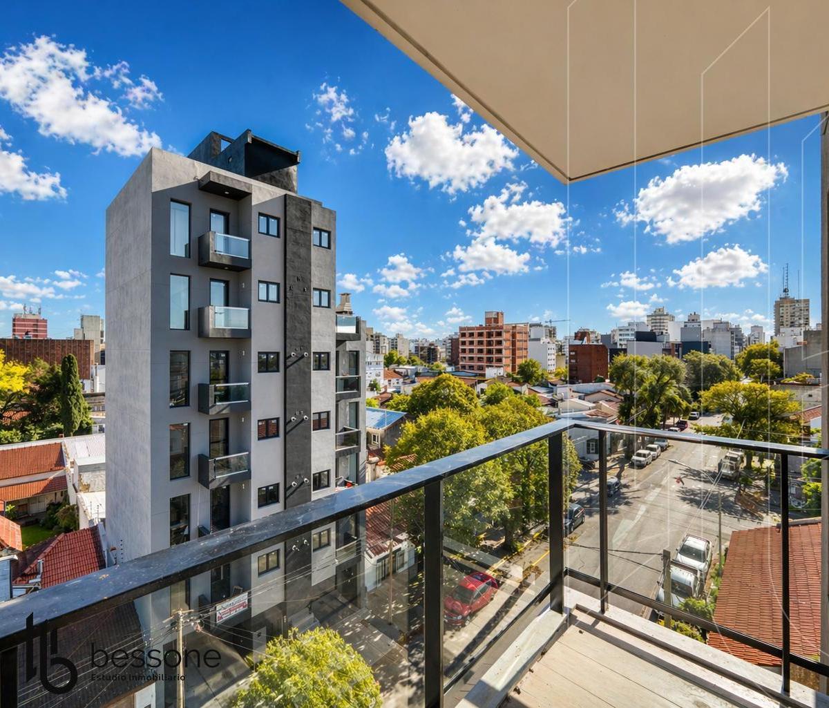Desarrollo de categoría en zona chauvin — 3 amb, 89m², 2 dorm, 2 baños, 1 coch.