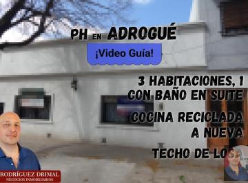 PH · 130m² · 4 Ambientes · PH en Adrogué con 3 Dorm., en Excelente Ubicación!
