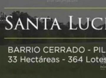 Terreno · 560m² · Venta Terreno en Barrio Santa Lucia Lote Interno