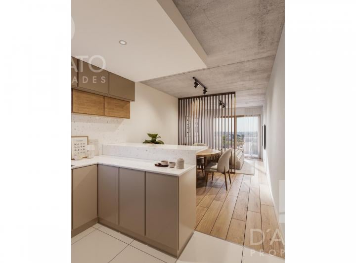 Departamento · 33m² · 1 Ambiente · 1 Cochera
