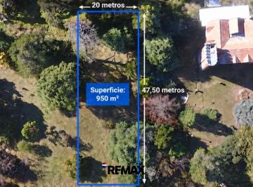Terreno · 950m² · Venta | Lote | Villa Ventana | 950 m²