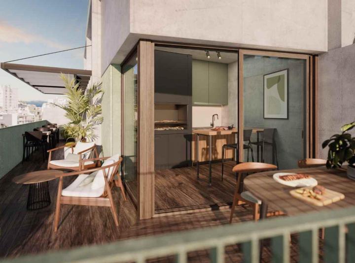 Departamento · 61m² · 3 Ambientes