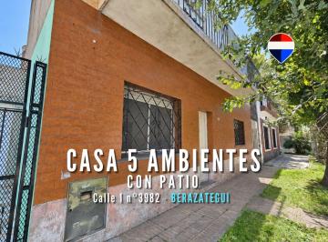 Casa · 140m² · 5 Ambientes · Venta Casa 5 Ambientes con Patio - Berazategui
