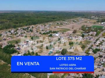 Terreno · 375m² · En Venta Lote Aspa | San Patricio del Chañar