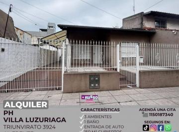 RUS-RUS-11469_2 · Alquiler PH 3 Ambientes Al Frente en Villa Luzuriaga