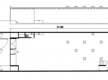 Local comercial · 160m² · 1 Ambiente · Alquiler de Gran Local - Distrito Audiovisual