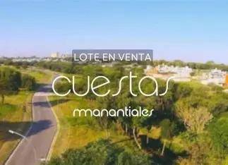 Terreno · 300m² · 6 Ambientes · 1 Cochera · Terreno en Venta en Cuestas de Manantiales - Apto Duplex - Central - Fondo Norte