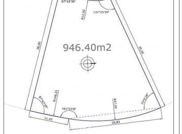 Terreno · 946m² · Lote en Venta a La Laguna. Barrio Cerrado El Canton - Islas. Escobar. Zona Norte.