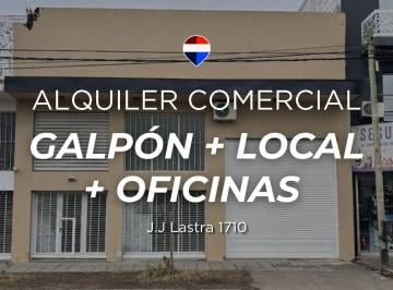 Bodega-Galpón · 300m² · Alquiler Galpon, Local y Oficinas