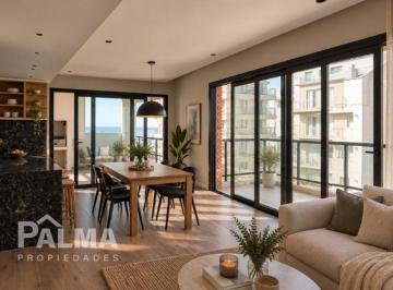 Departamento 126m² Venta Playa Grande · Piso de 4 Ambientes con Vista Al Mar - Playa Grande