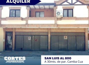 Departamento de 3 ambientes, Corrientes · Alquiler - Departamento - 2 Dorm. - Planta Baja. San Luis 800, Centro de Corrientes.