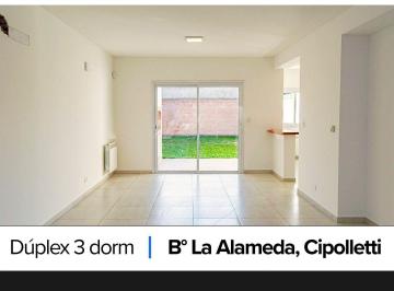Casa · 137m² · 4 Ambientes · 2 Cocheras · Duplex 3 Dorm. en Venta, Barrio La Alameda