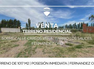Terreno · 1017m² · Terreno en Venta Fernandez Oro