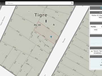 Terreno · 318m² · Venta Lote C/ Casa a Refaccionar Tigre Residencial