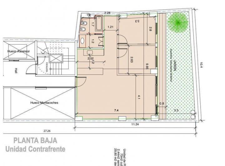 Departamento · 103m² · 3 Ambientes